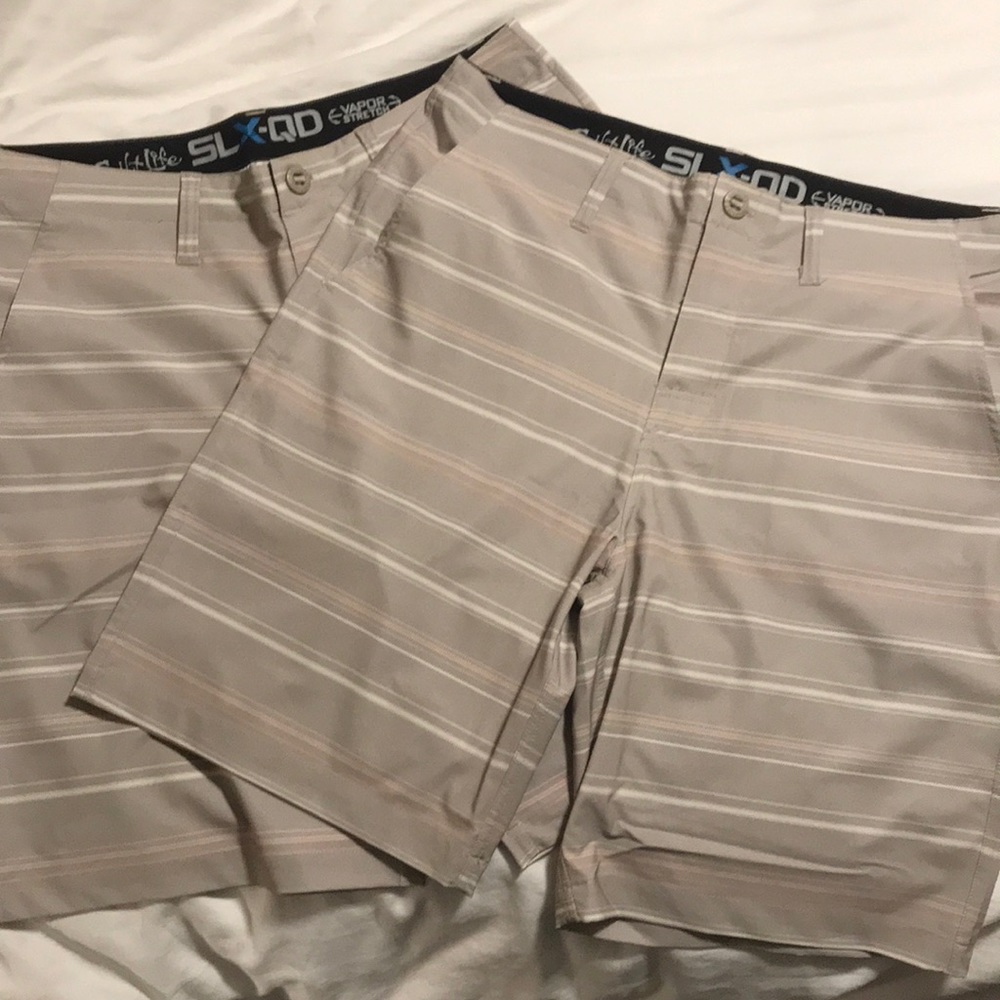 New Salt Life Tan Board Shorts Size 34